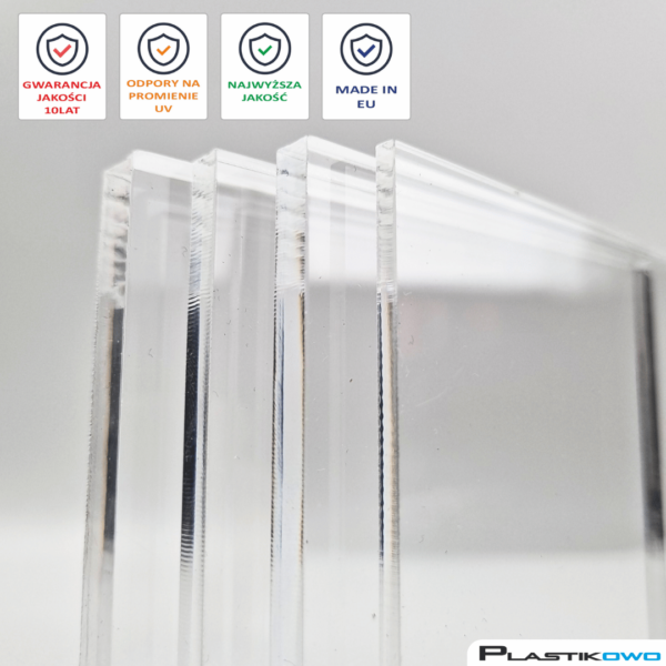 Plexi na półki i podstawki – produkcja elementów na zamówienie