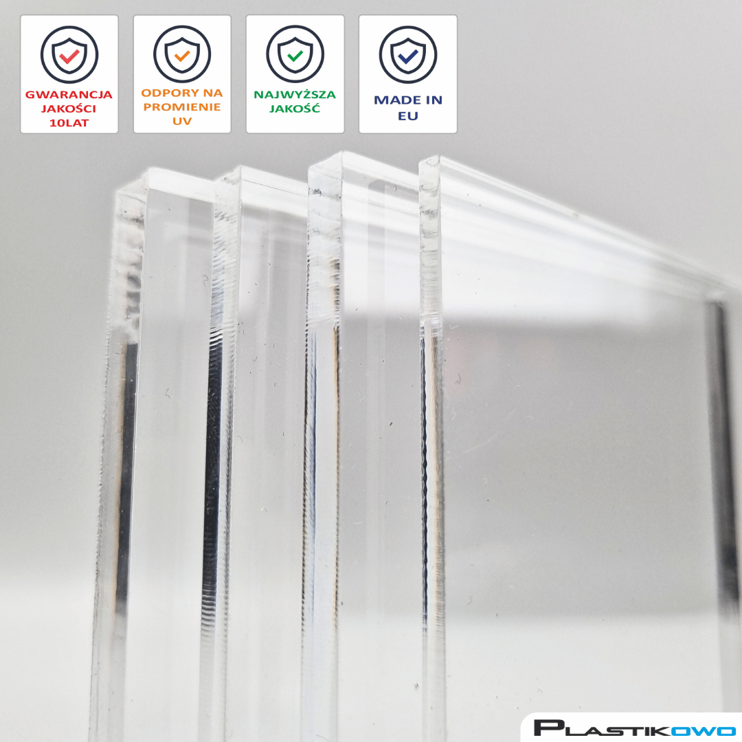 Plexi na półki i podstawki – produkcja elementów na zamówienie