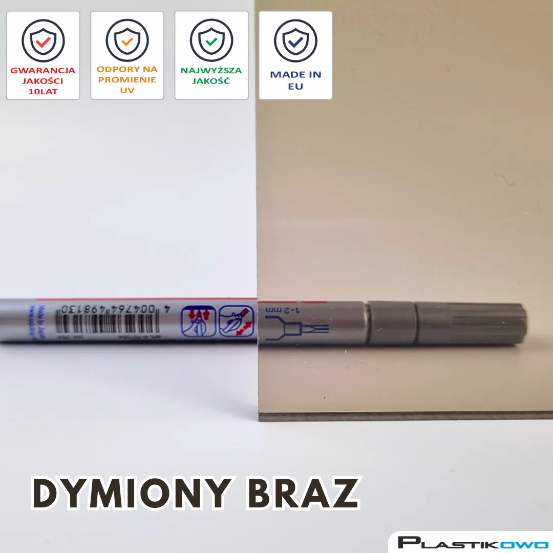 poliweglan-lity-dymiony poliwęglan lity brązowy