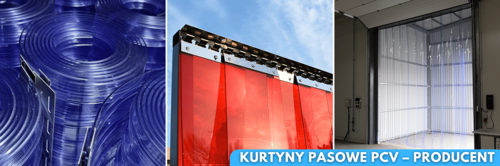 Kurtyna pasowa PCV na bramę