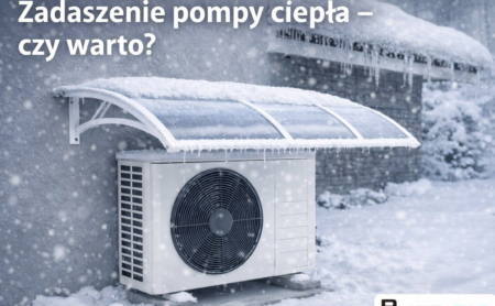 zadaszenie pompy ciepła z poliwęglanu