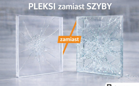 pleksi zamiast szyby