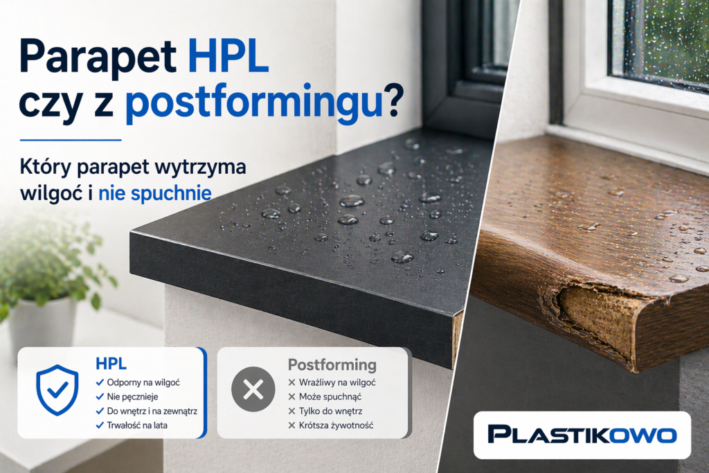 Parapet HPL czy z postformingu?