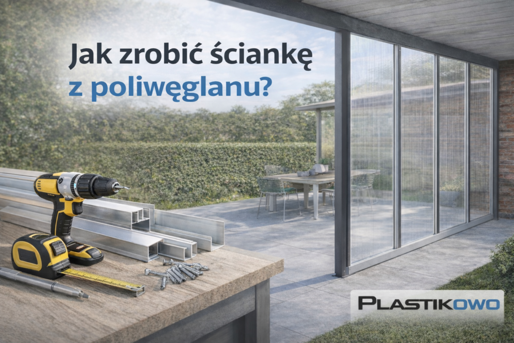 Jak zrobić ściankę z poliwęglanu